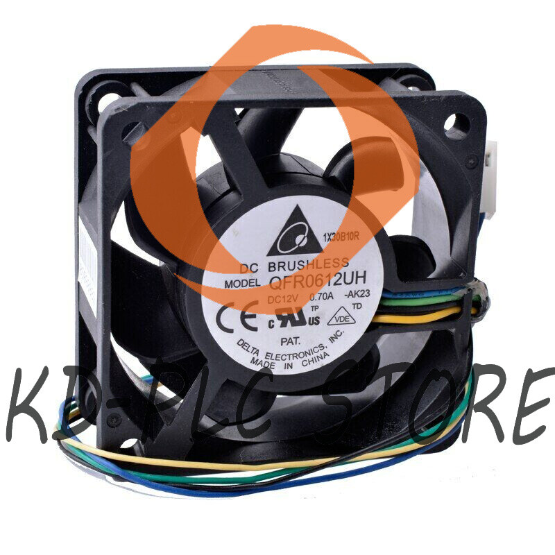 New DELTA 6CM 6025 60x60x25mm QFR0612UH 12V 0.70A 4-wire 4Pin PWM cooling fan