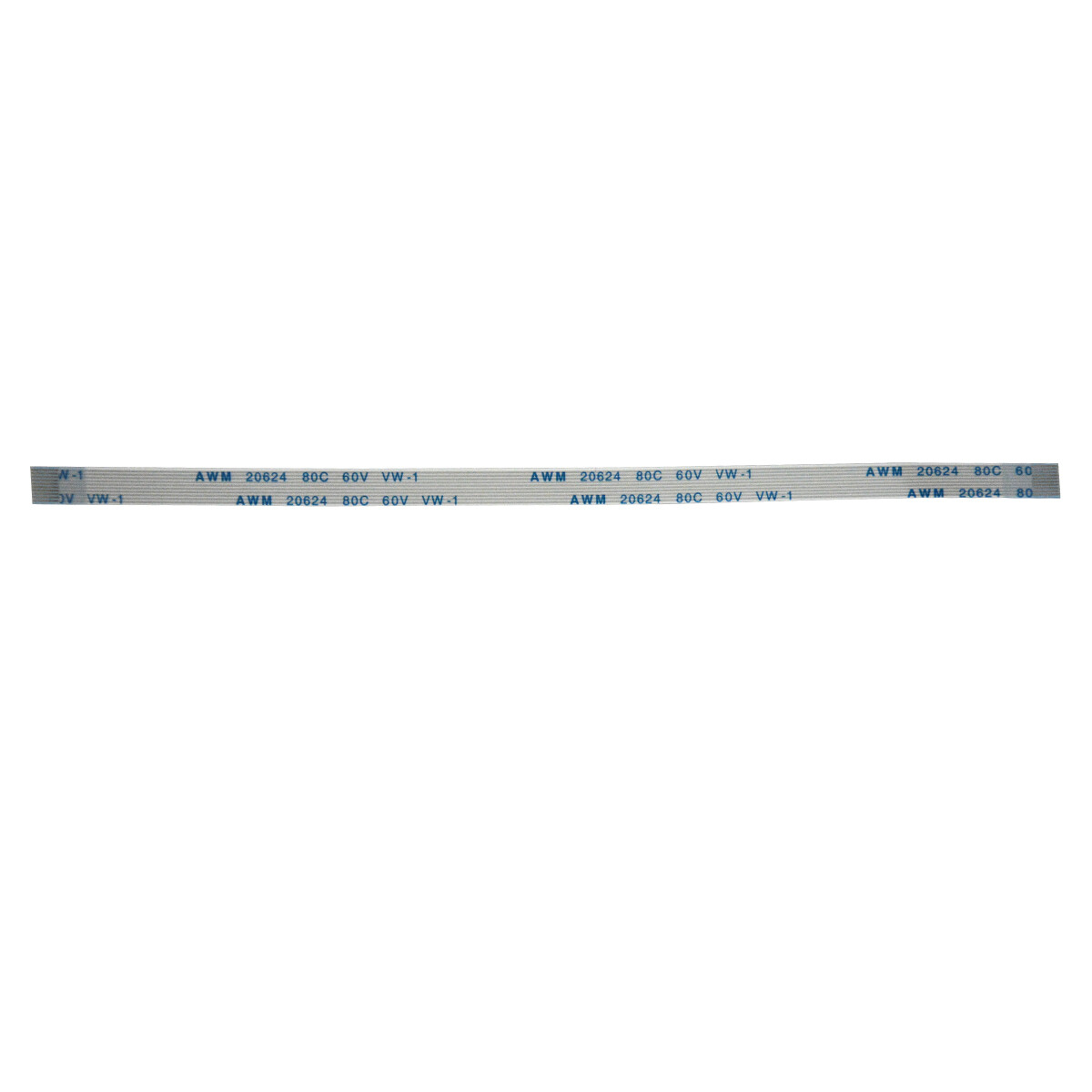 10Pin 0.5mm Pitch FFC FPC Flexible Flat Cable AWM VW-1 20624 80C 60V A B Type