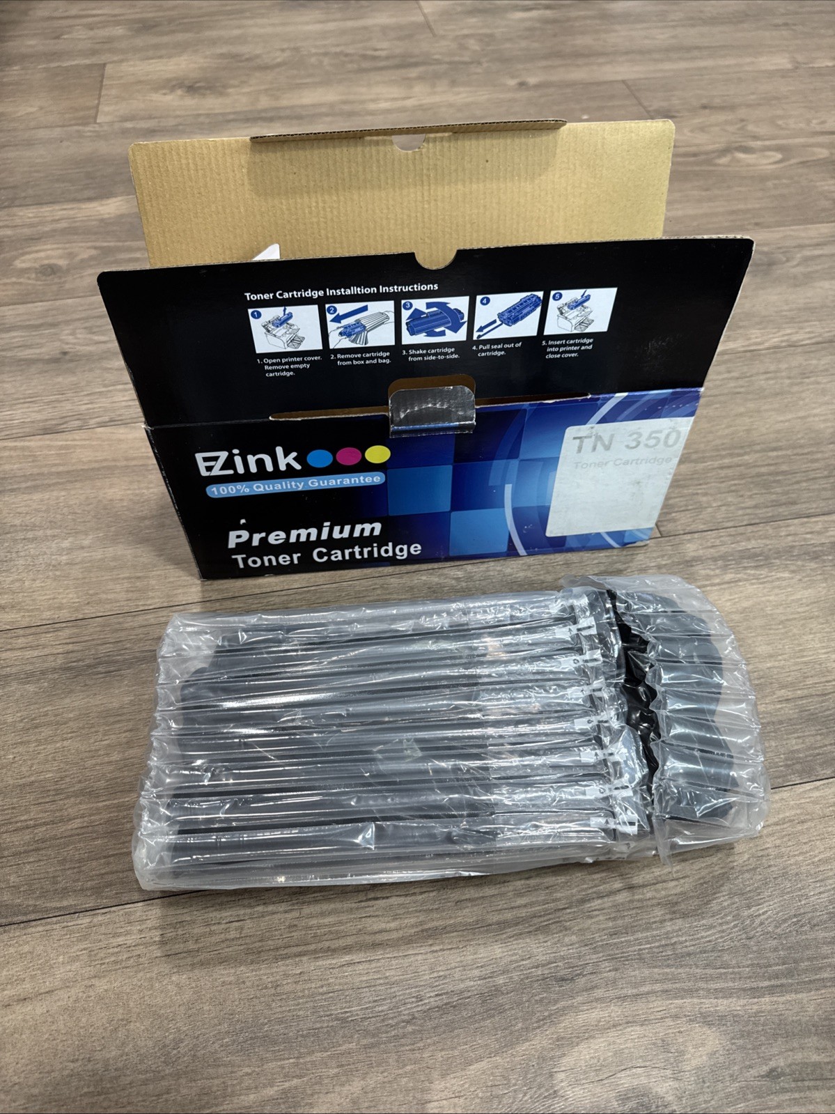 EZink Premium Toner Cartridge TN350 High Yield Black NWB