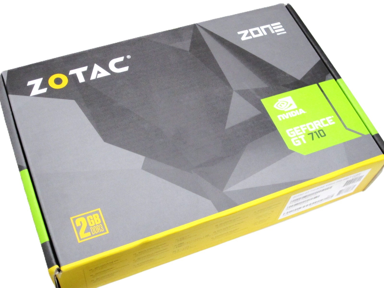 NEW Sealed Zotac Zone Edition NIVIDA GeForce GT 710 64BIT 2GB DDR4