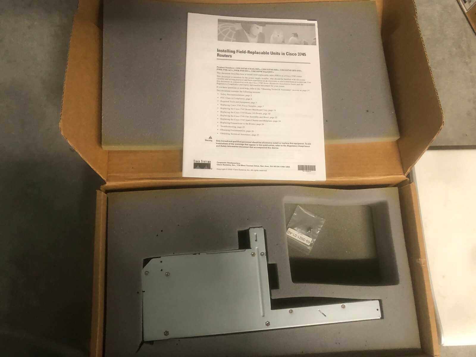 Cisco 34-1895-01 230W Power Supply Astec AA22120 for 3745 Router NEW
