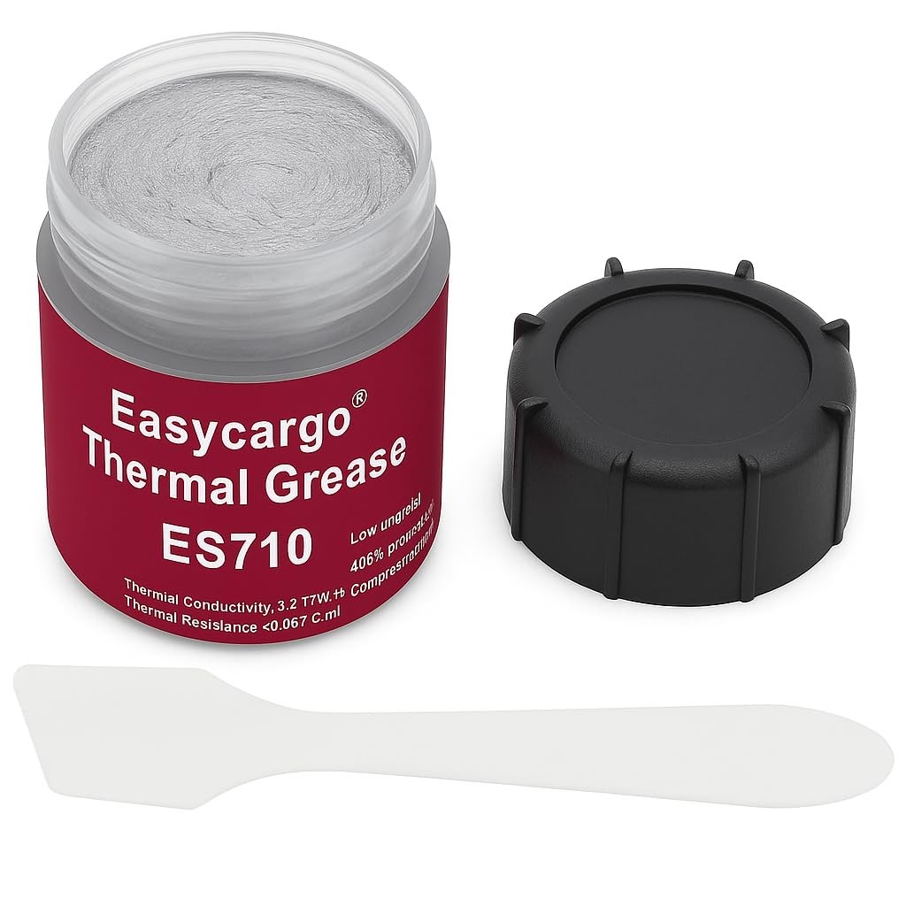 20g Silver Thermal Paste Grease for Cooling Heatsink Laptop PC Processor CPU ...