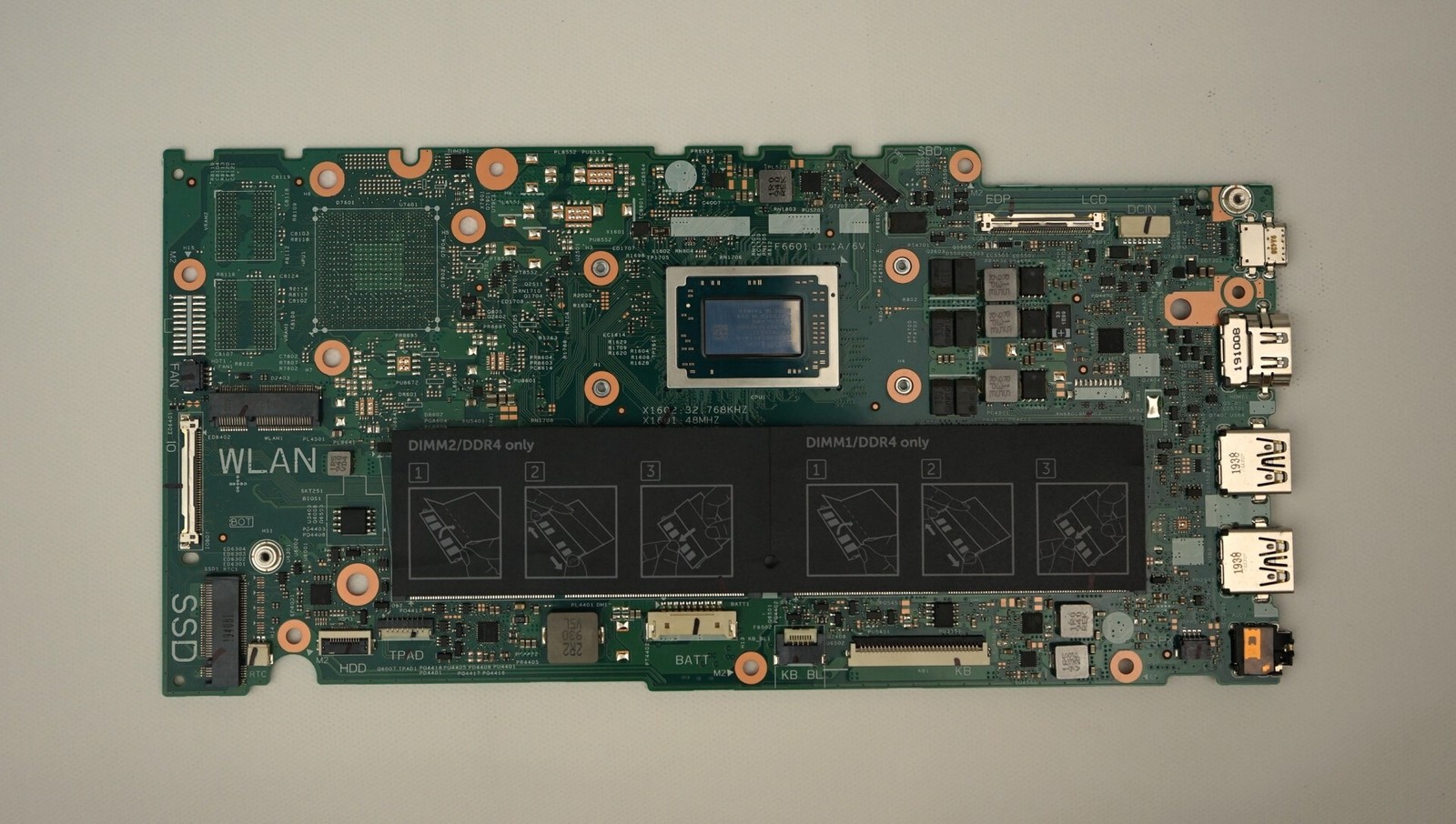 Dell AMD Ryzen 5 3500U Laptop Motherboard for Inspiron 14 5485, Inspiron 6KD8J