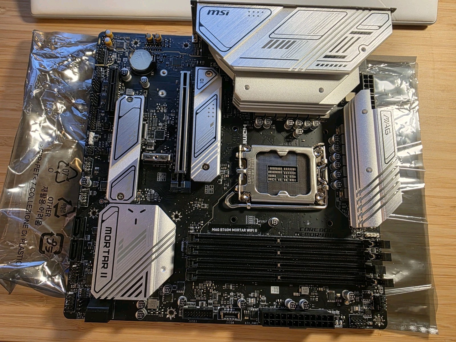 MSi MAG B760M MORTAR WIFI II LGA 1700 mATX Intel DDR5 Motherboard