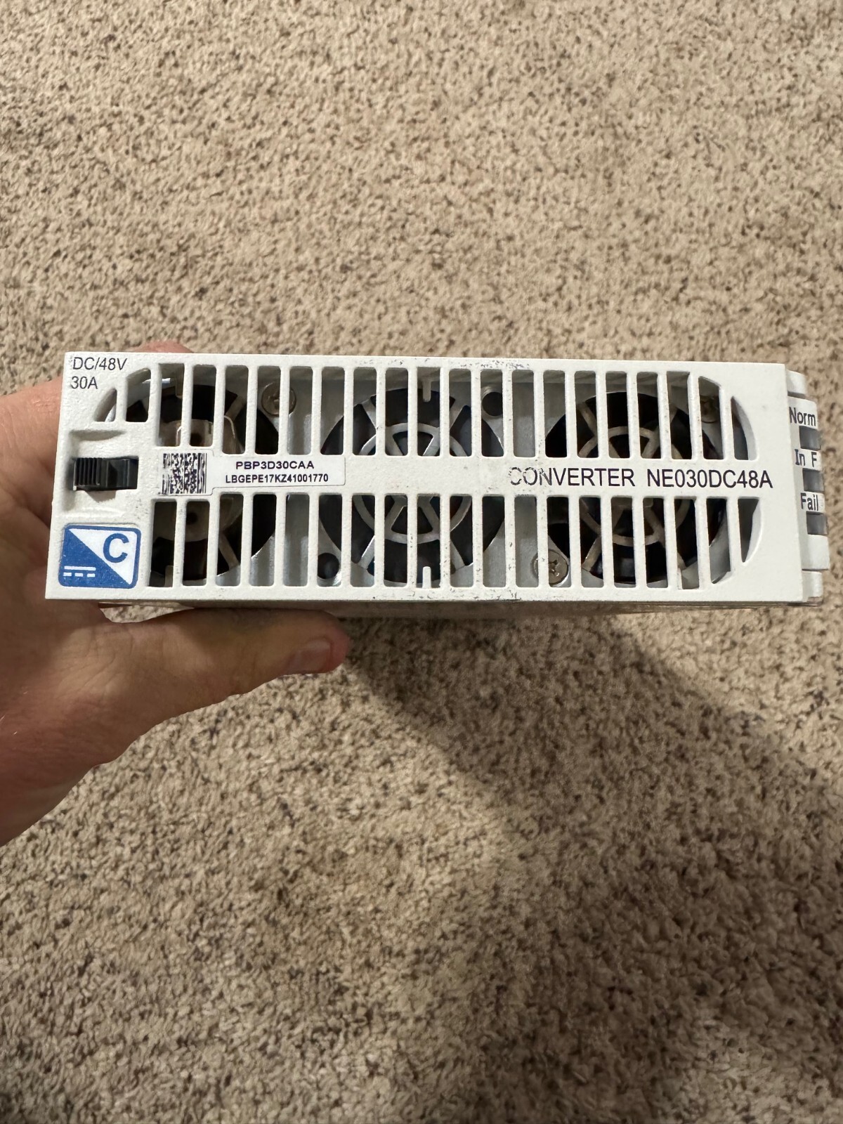 Ge Energy NE030DC48A  DC 48V 30A  CONVERTER 21-32V 48-54.5V Output 30A-Lot of 3