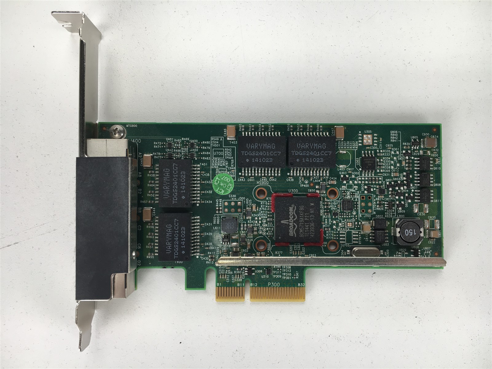 Dell Broadcom IBM 1GbE Quad Port PCIe Ethernet Card 00E2872 BCM95719A1904G 5899
