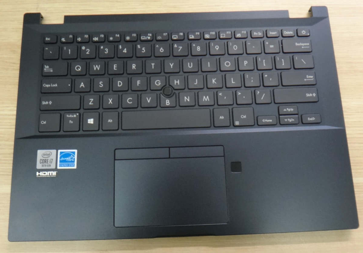 Genuine Asus Expertbook P2451F / P2451FA Palmrest w/ Backlit Keyboard + Touchpad