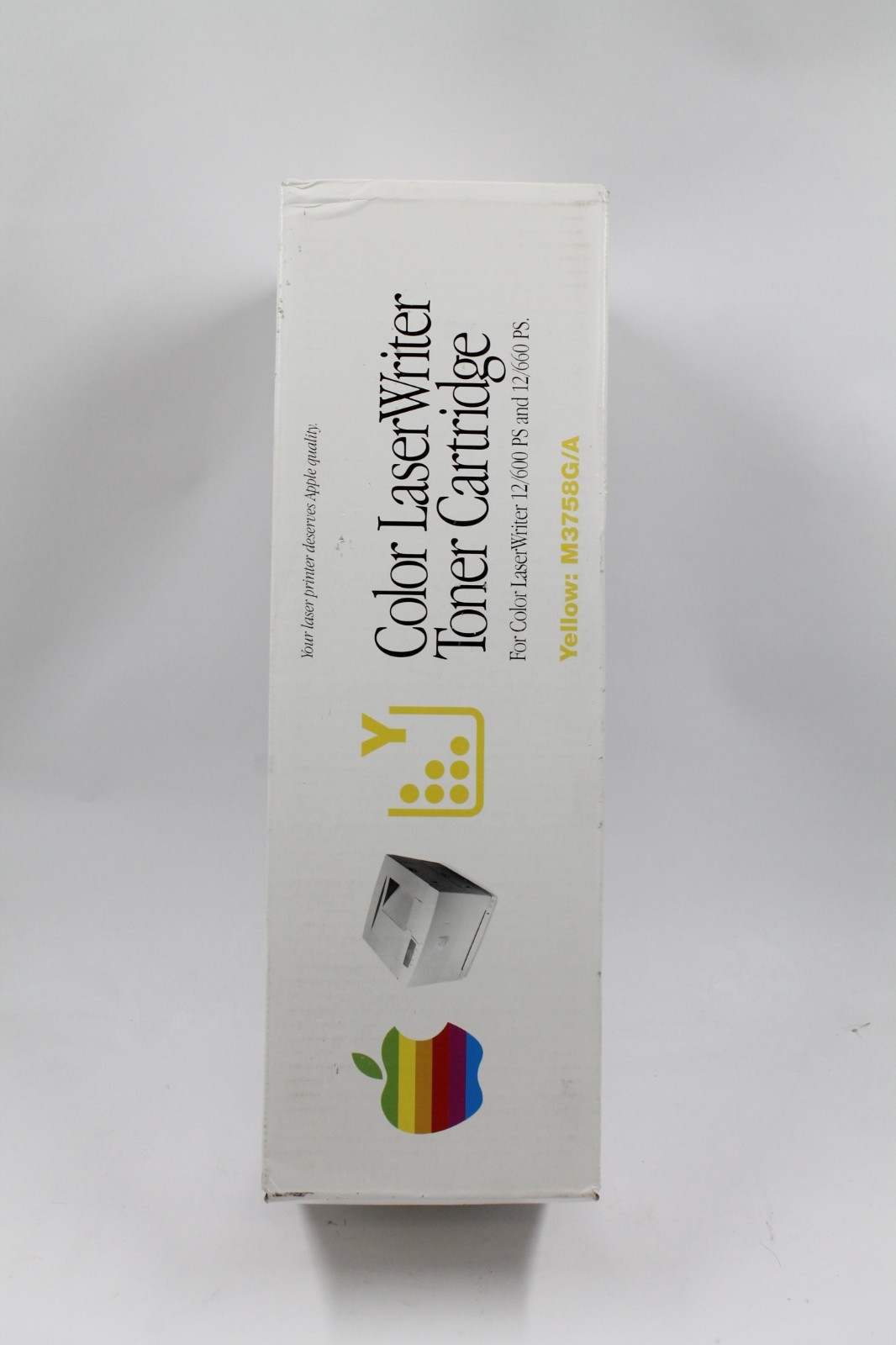 Apple M3758G/A Color LaserWriter Toner Cartridge Genuine - YELLOW