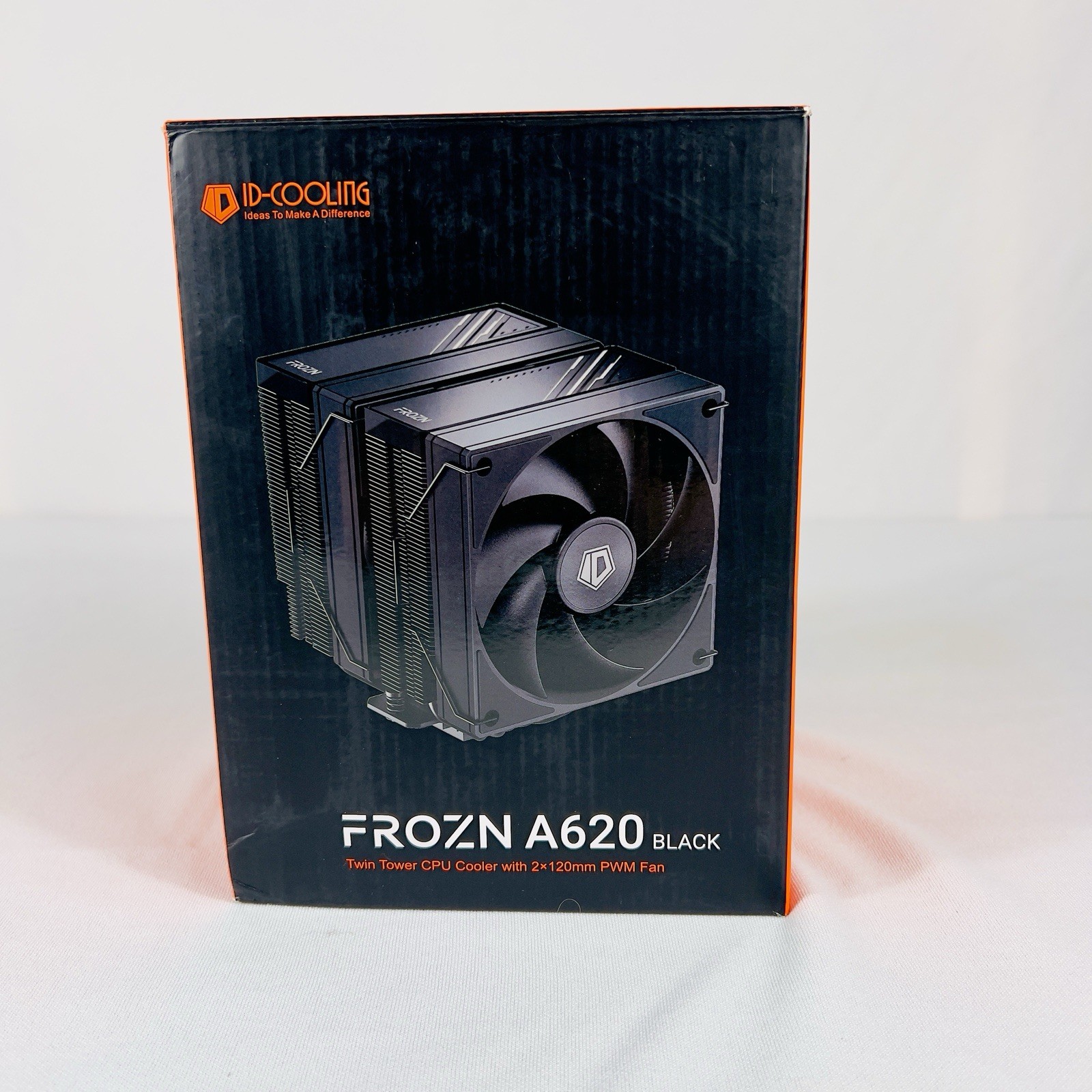 ID-COOLING FROZN A620 Black Twin Tower CPU Cooler w/ 2x120mm PWM Fans