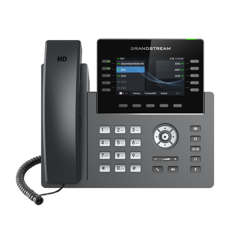 Grandstream GRP2615 10-Line 5 SIP Office IP Phone PoE Bluetooth 