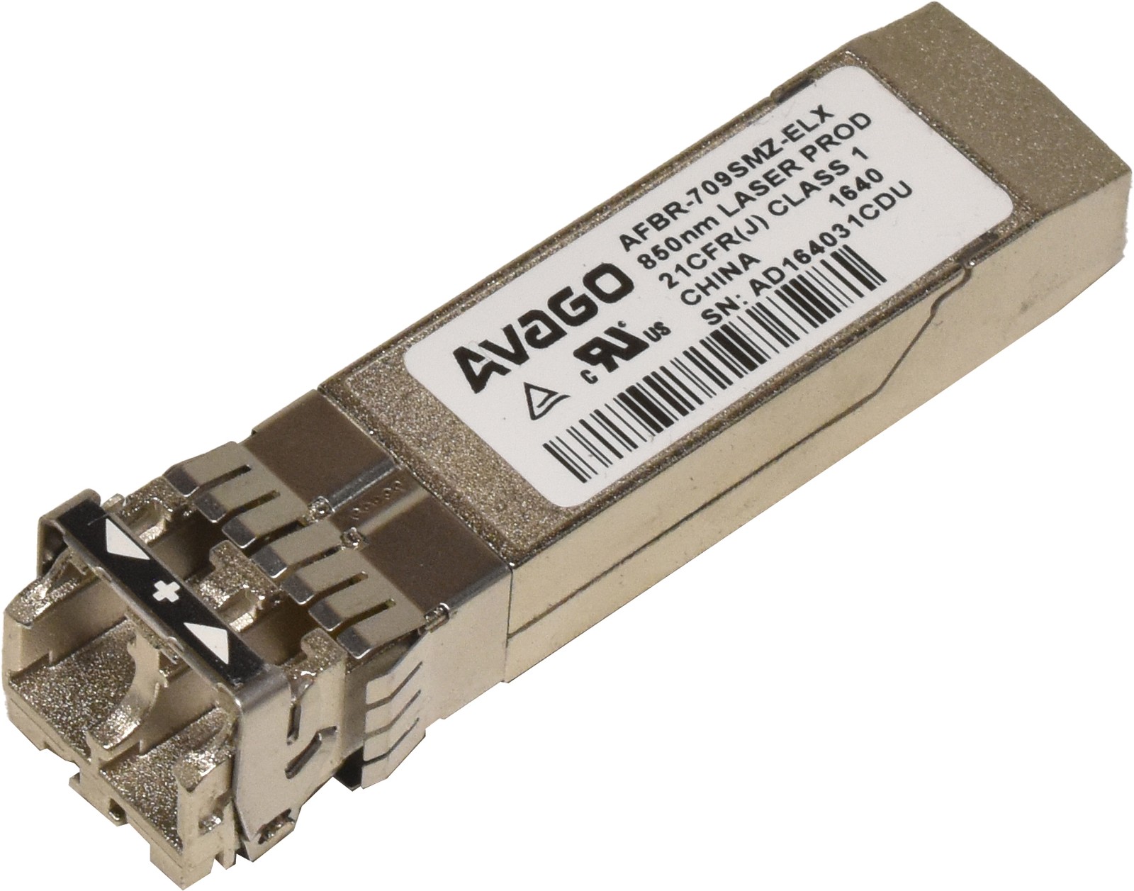 AVAGO AFBR-709SMZ-ELX 10Gb SFP+ SR 850nm 300m MMF Transceiver Module