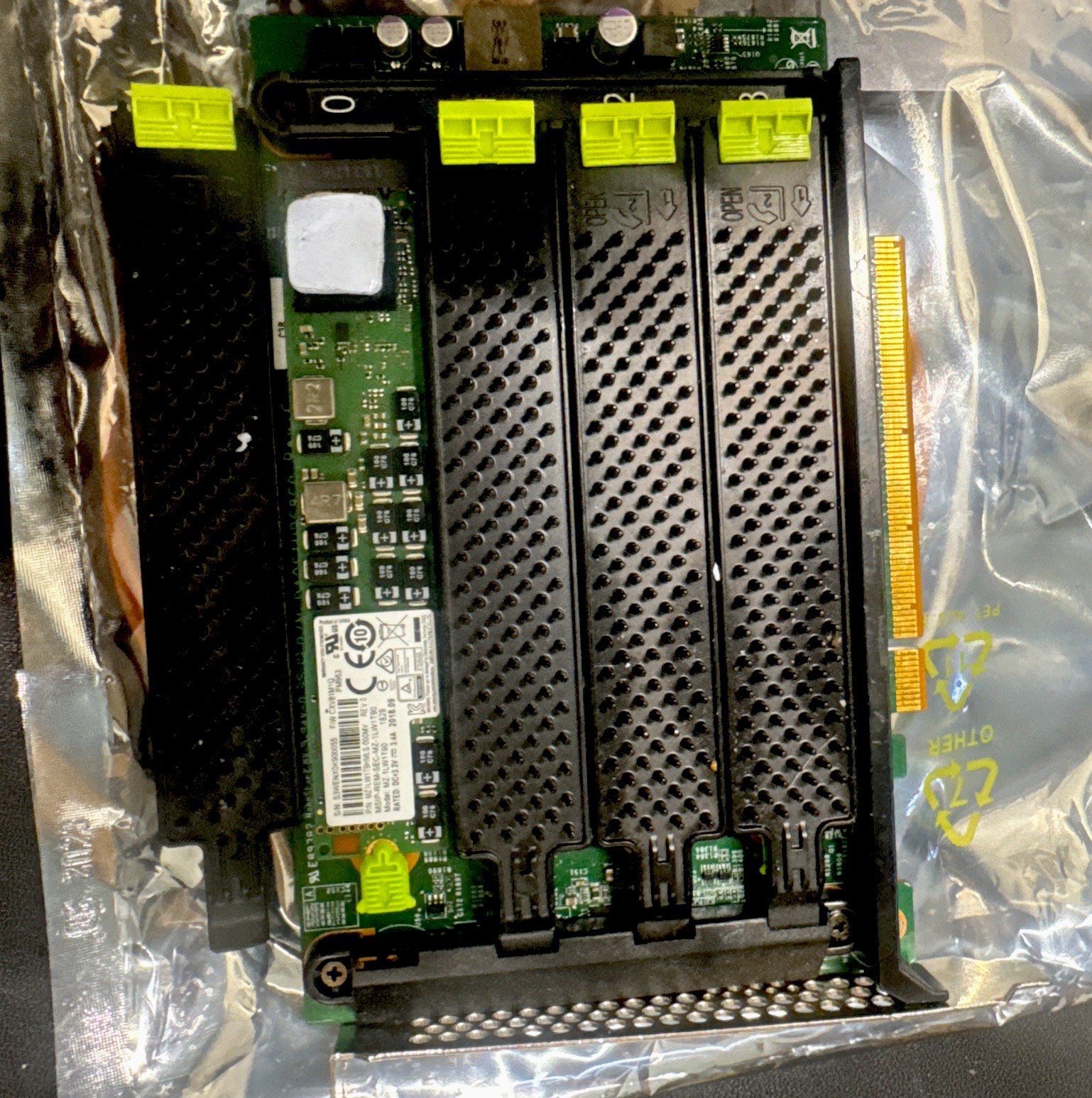 Lot OF 4 MZ-1LW1T90 Samsung PM963 Series 1.92TB NVME PCIe M.2 SSD MZ1LW1T9HMLS