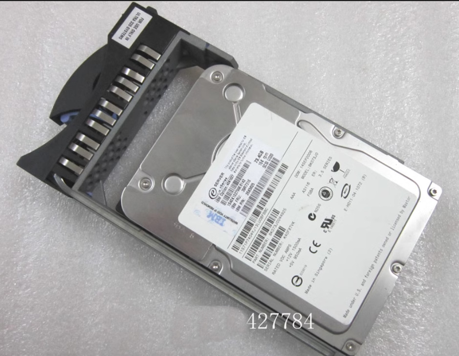 IBM 40K1027 39R7316 26K5825 73.4GB 80-Pin 15K SCSI Hard Drive