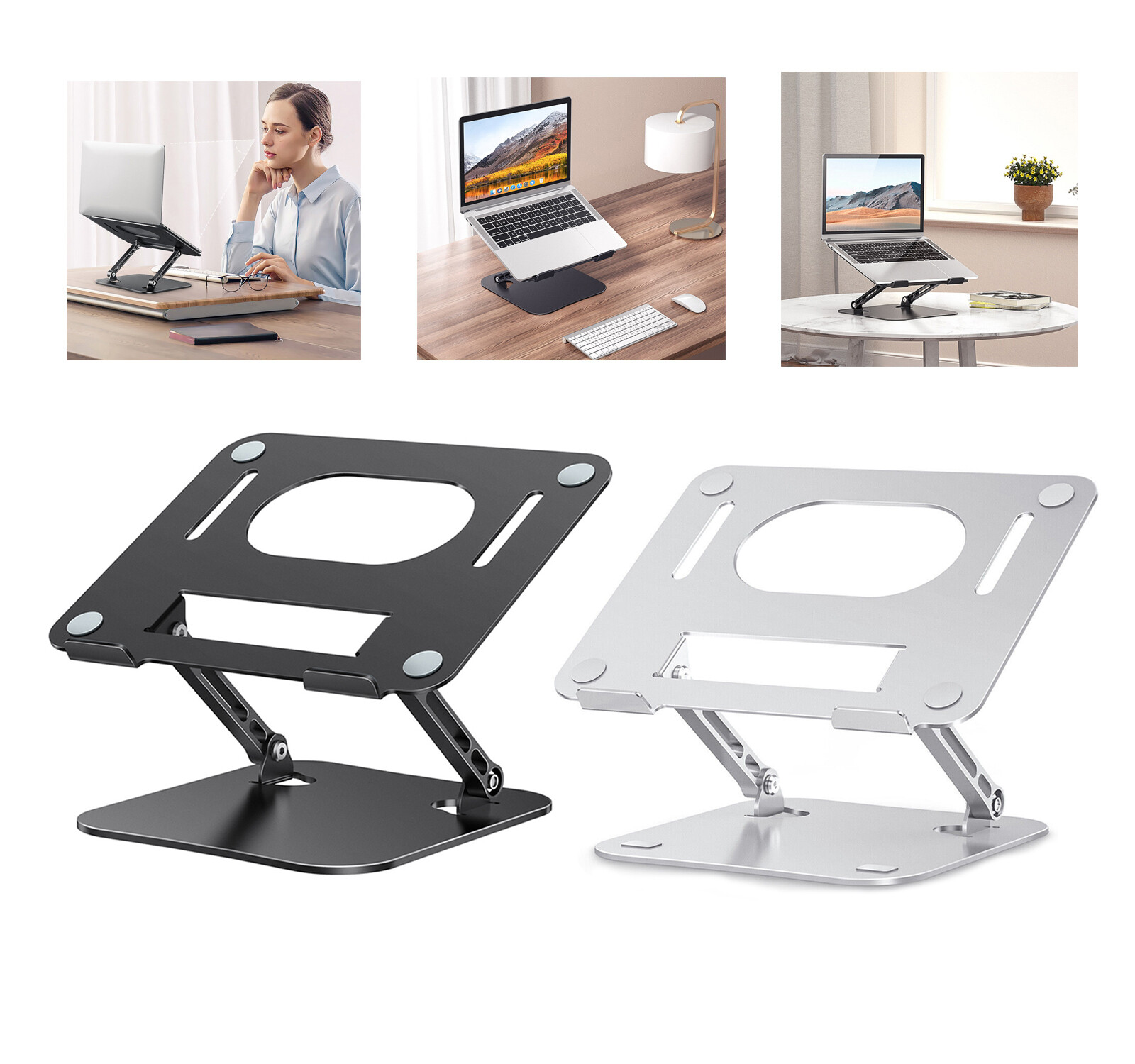 Portable Laptop Stand Holder Adjustable Laptop Stand Notebook Holder for Desk 