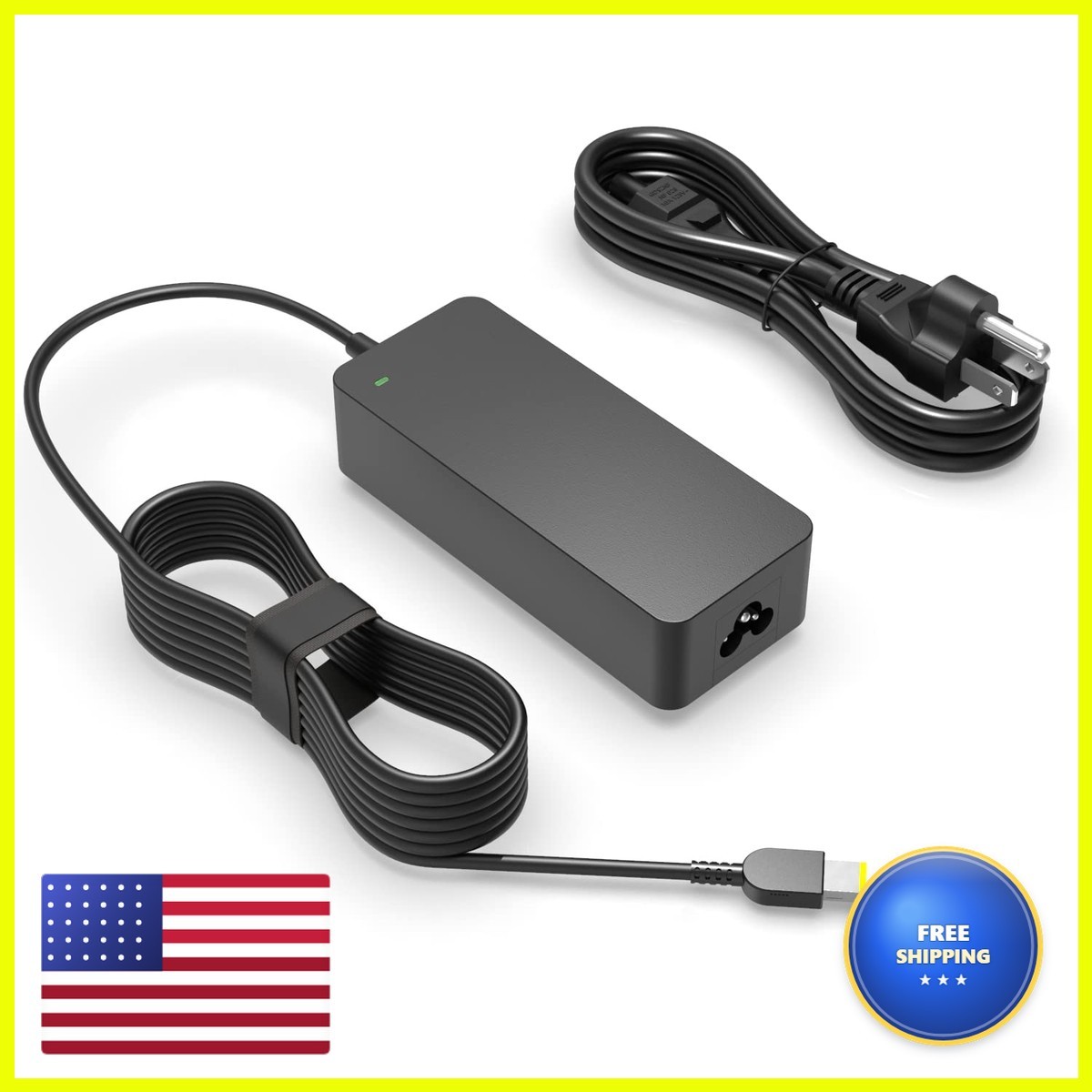 Superer 90W 65W Square Tip Charger Lenovo Yoga Ideapad 730 720 720S 330 330S