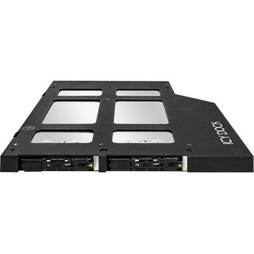 ICY DOCK MB852M2PO-B ToughArmor Dual Bay M.2 NVMe SSD Mobile Rack for Ultra Slim