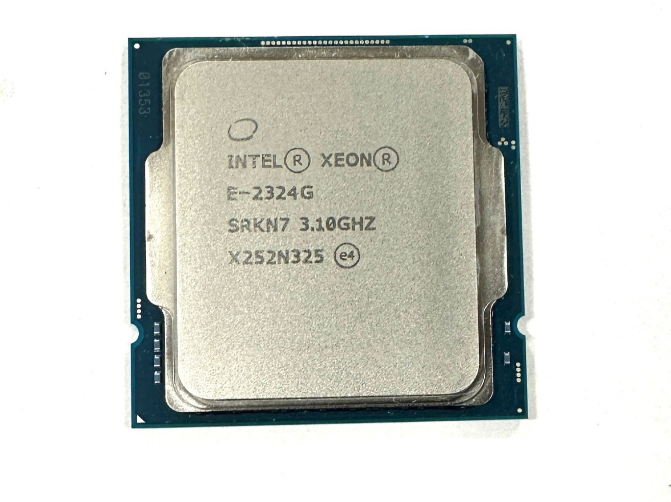 SRKN7  Intel XEON E-2324G 3.10GHz LGA 1200 CPU 4 Core 4 Thread NEW PULL