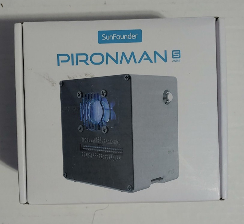 SunFounder Pironman 5 Mini PC Case for Raspberry Pi 5