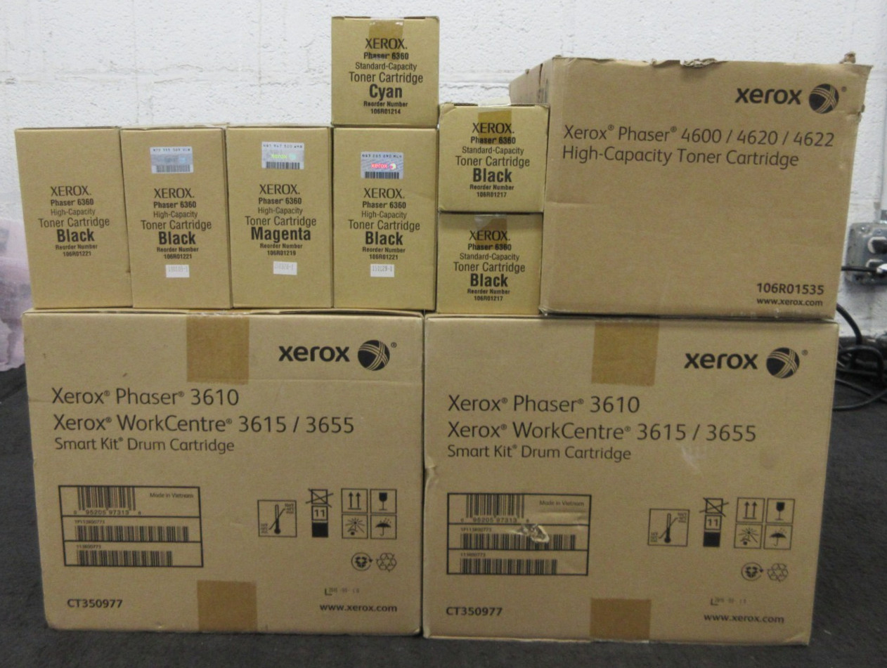 LOT OF 13 Xerox Drum Cartridge Phaser