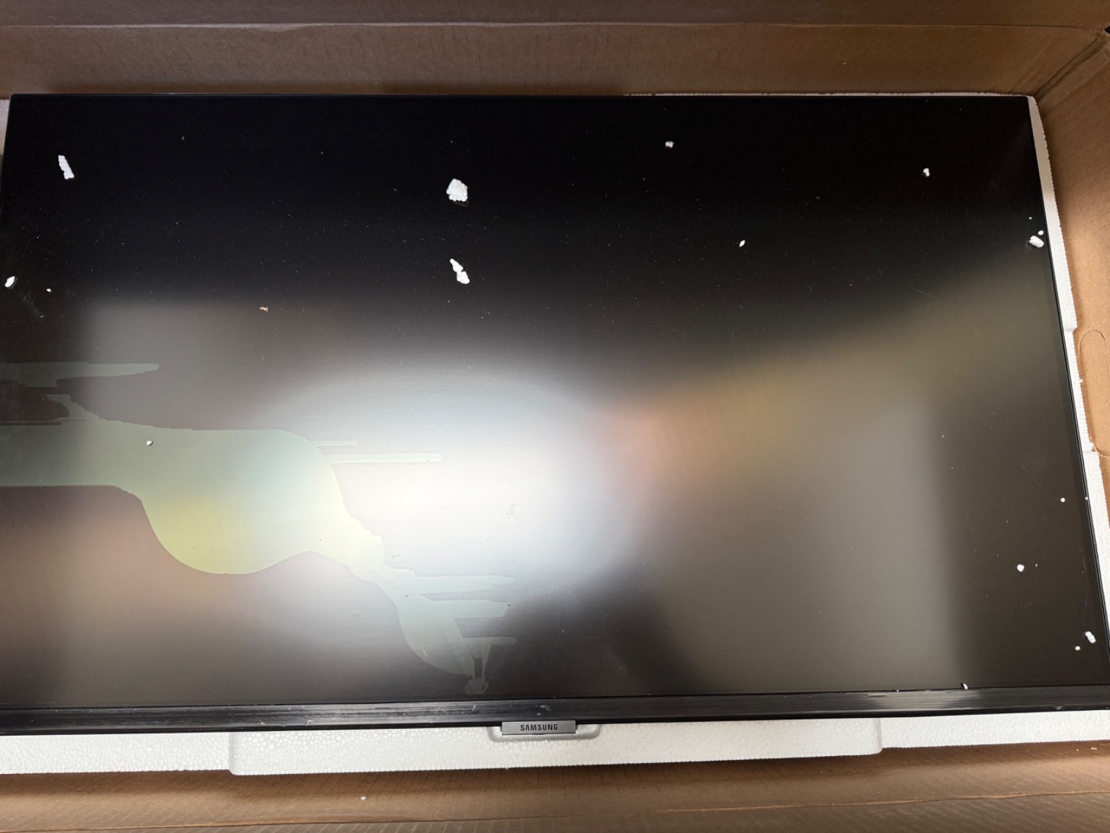 Samsung S32A700NWN 32" 4K UHD LCD Monitor LS32A700NWNXZA (FOR PARTS ONLY)