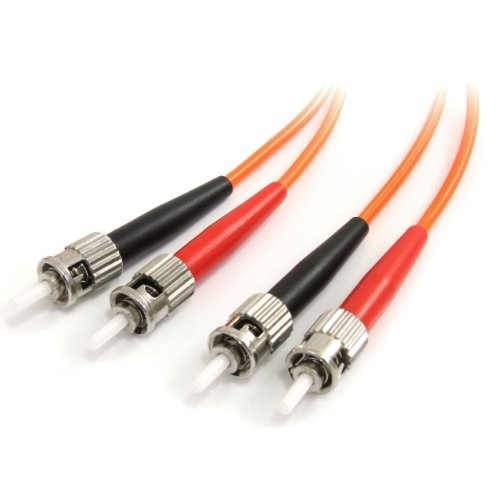Startech IT FIBSTST1 3.28ft Fiber Optic Patch Cable ST Male