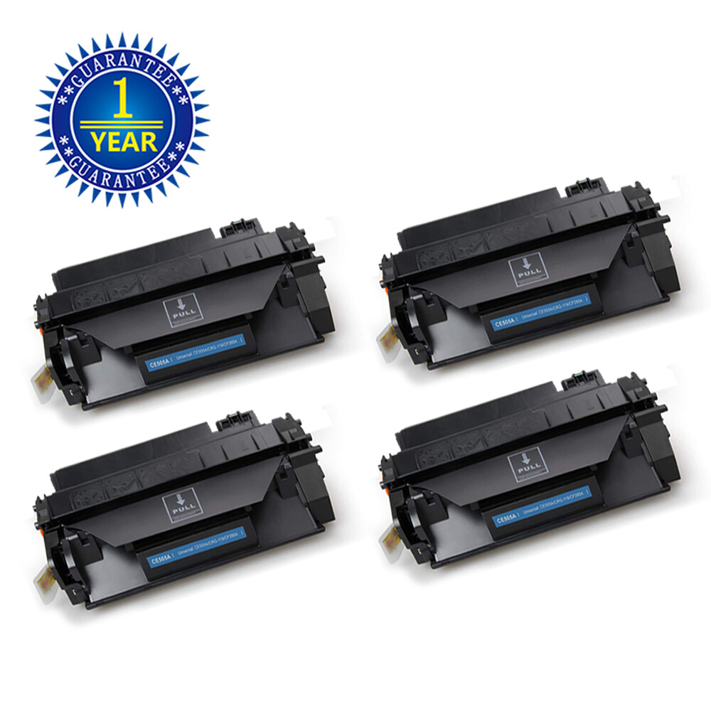 4PK CE505A 05A Toner For HP LaserJet P2035 P2035n P2050 P2055 P2055dn P2055x