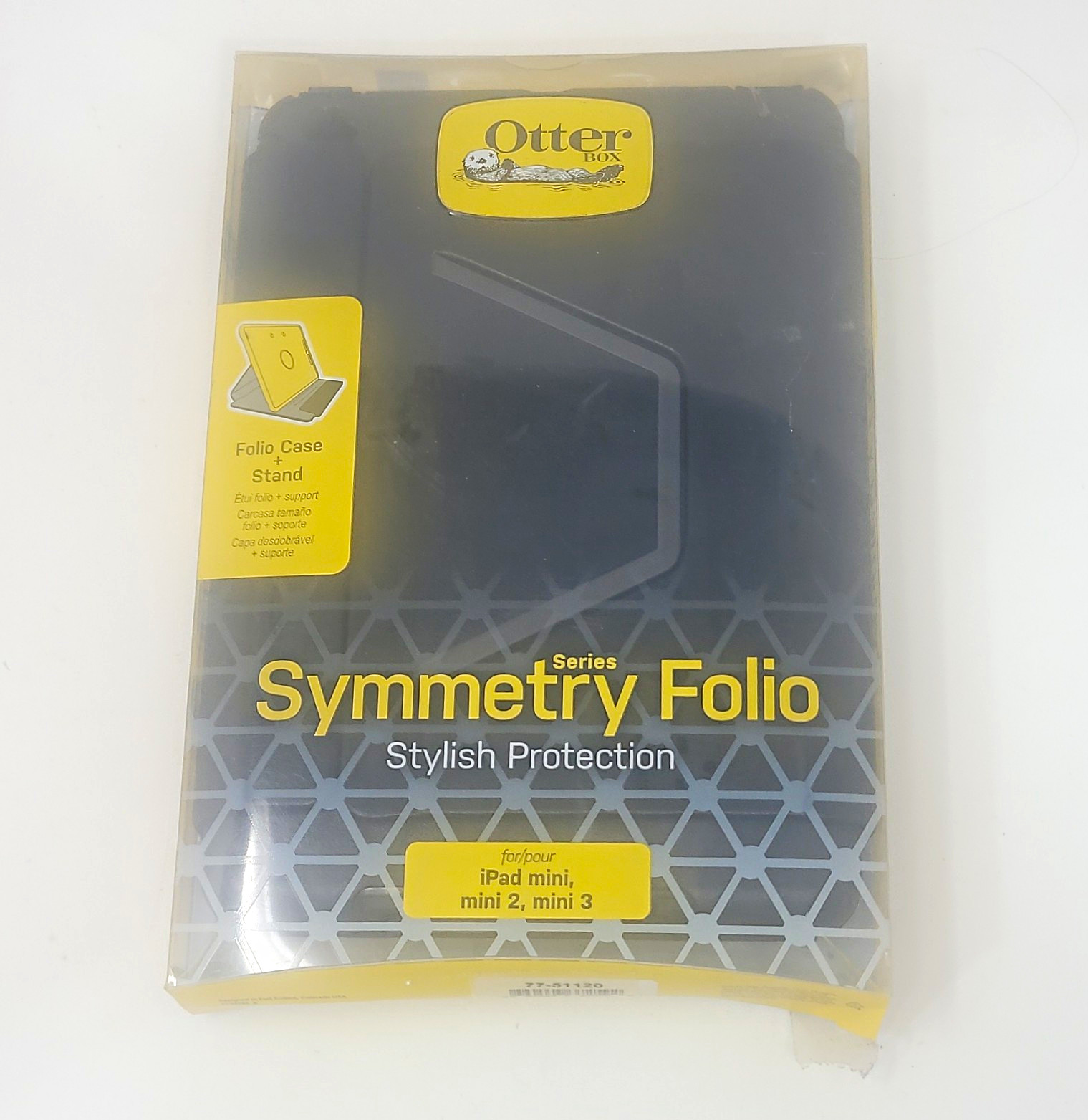 OtterBox Symmetry Series Folding Folio Case Stand iPad mini 1/2/3 Black