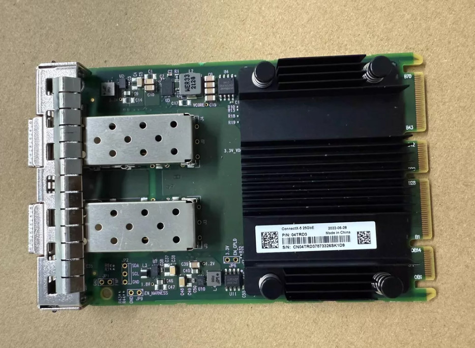 Dell Mellanox ConnectX-5 Dual 25GbE OCP 3.0 NIC *15-Gen* CX562A 04TRD3 4TRD3