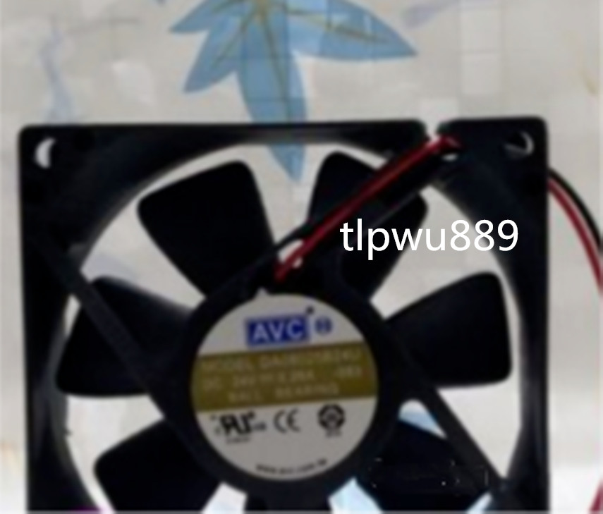 For AVC DA08025B24U 24V 0.26A 8CM 8025 3-wire inverter cooling fan t1