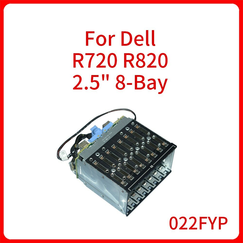For Dell R720 R820 Expansion Kit N2R9K Hard drive cage backplane 22FYP P6F68