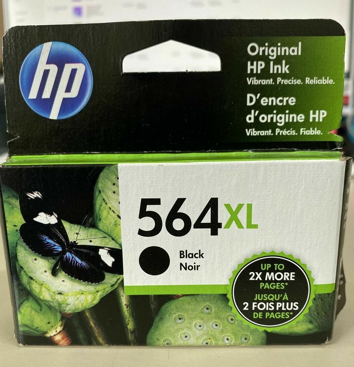 Genuine OEM HP 564XL Black Ink cartridge for PhotoSmart Touchsmart Printer new