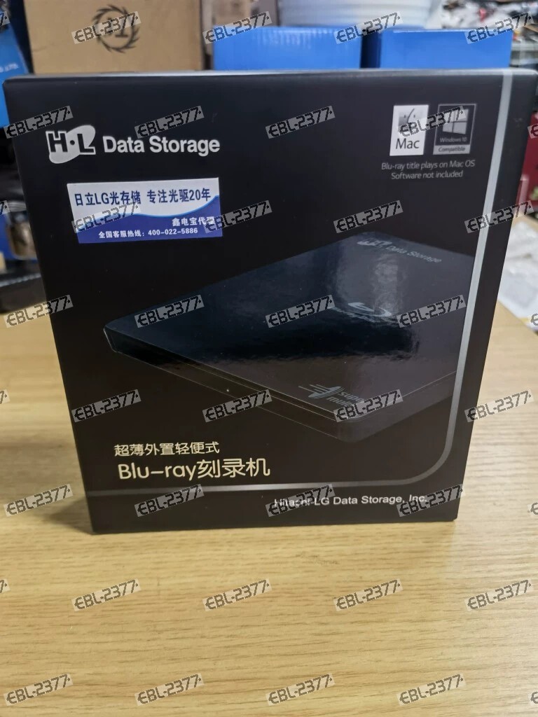 Original Hitachi-LG Slim Portable Blu-ray Writer BP55EB40 USB optical drive