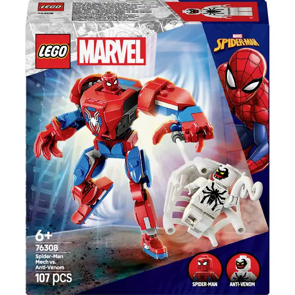 LEGO Marvel Super Heroes 76308 LEGO® MARVEL SUPER HEROES Spider-Man mech vs. A