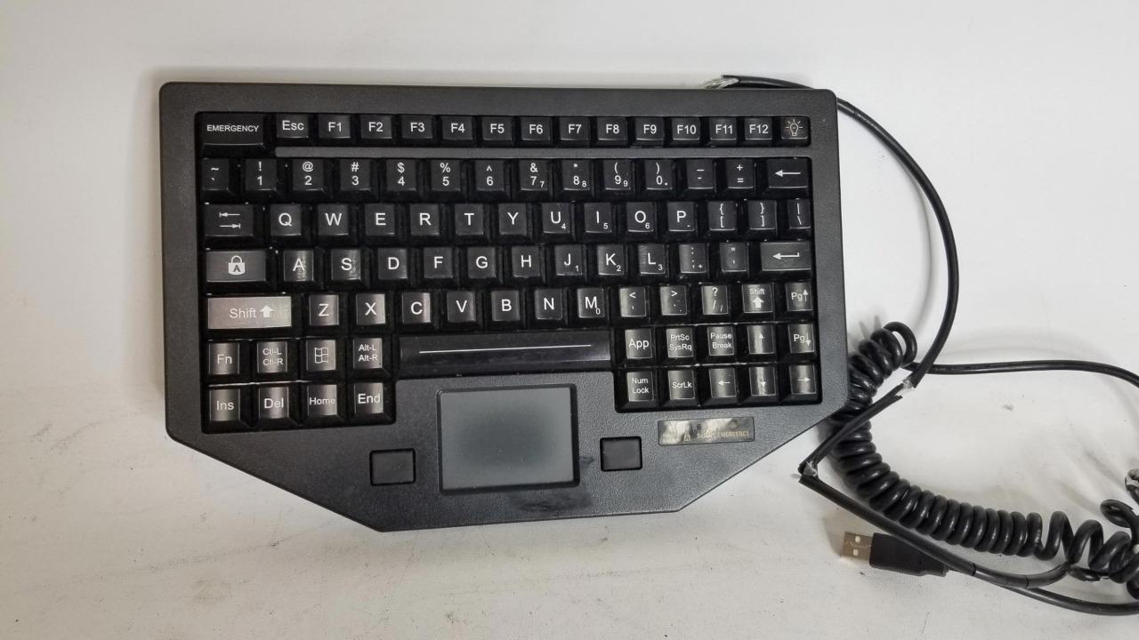 iKey FT-88-911-TP-USB  Keyboard Backlit With Touchpad USB