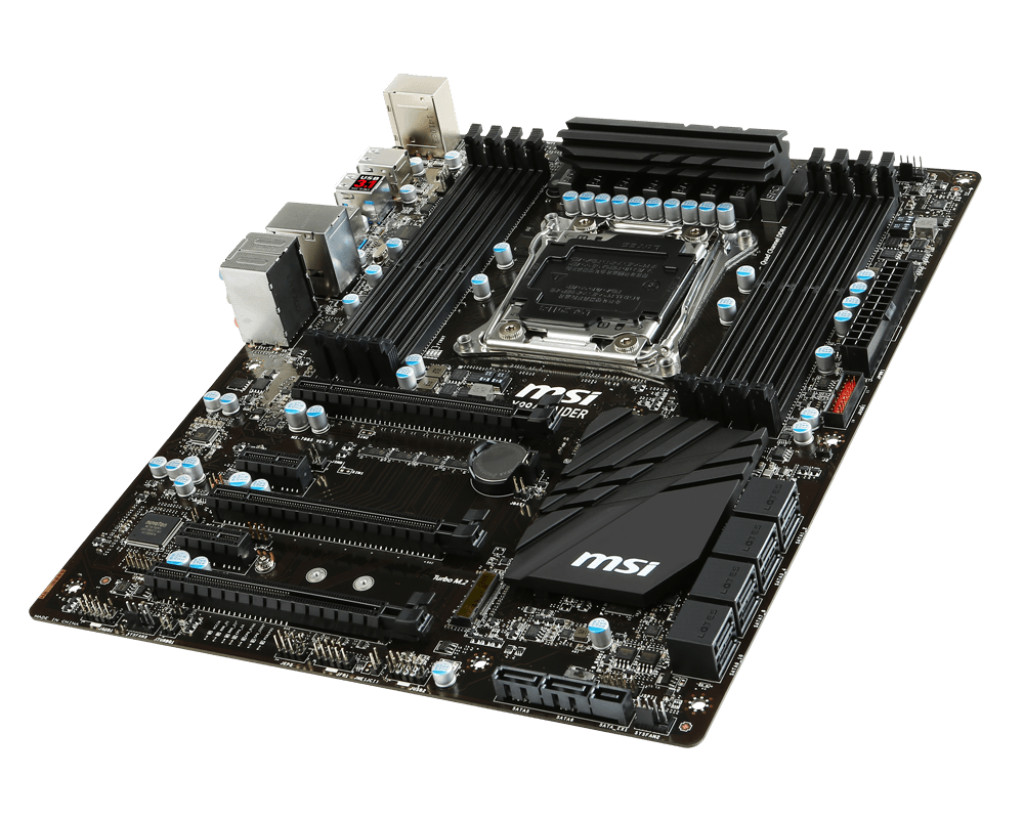 For MSI X99A RAIDER motherboard X99 LGA2011-V3 8*DDR4 128G ATX Tested ok