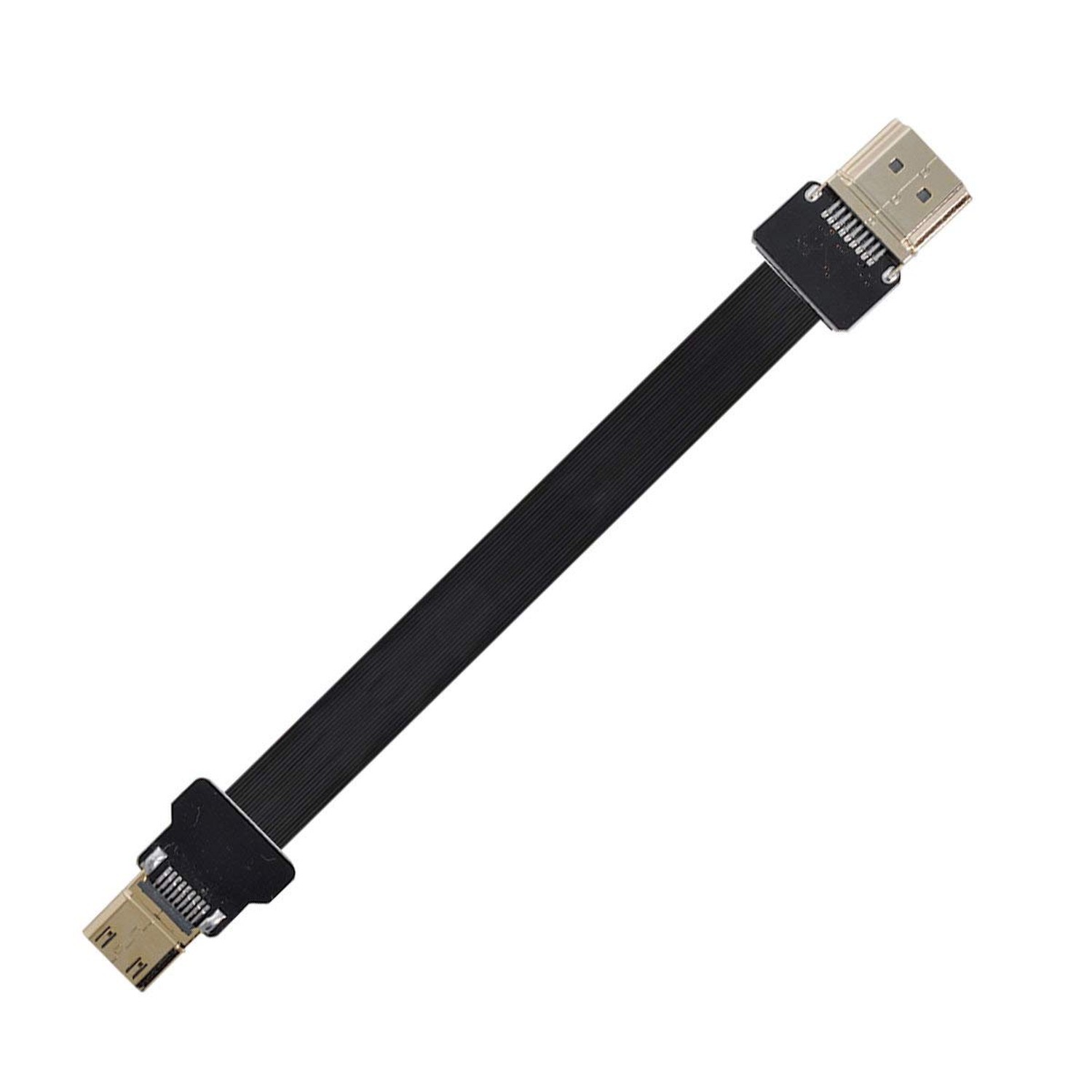 xiwai CYFPV Mini HDMI Male to HDMI Male FPC Flat Cable 1080P for FPV HDTV Mul...