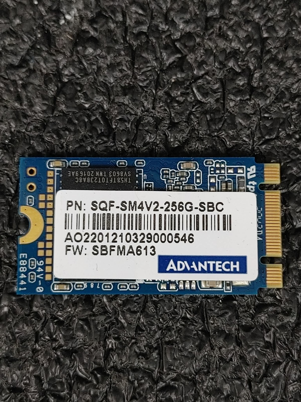 Advantech M.2 2242 SQF-SM4V2-256G-SBC 256GB 3D TLC NAND SATA Industrial SSD
