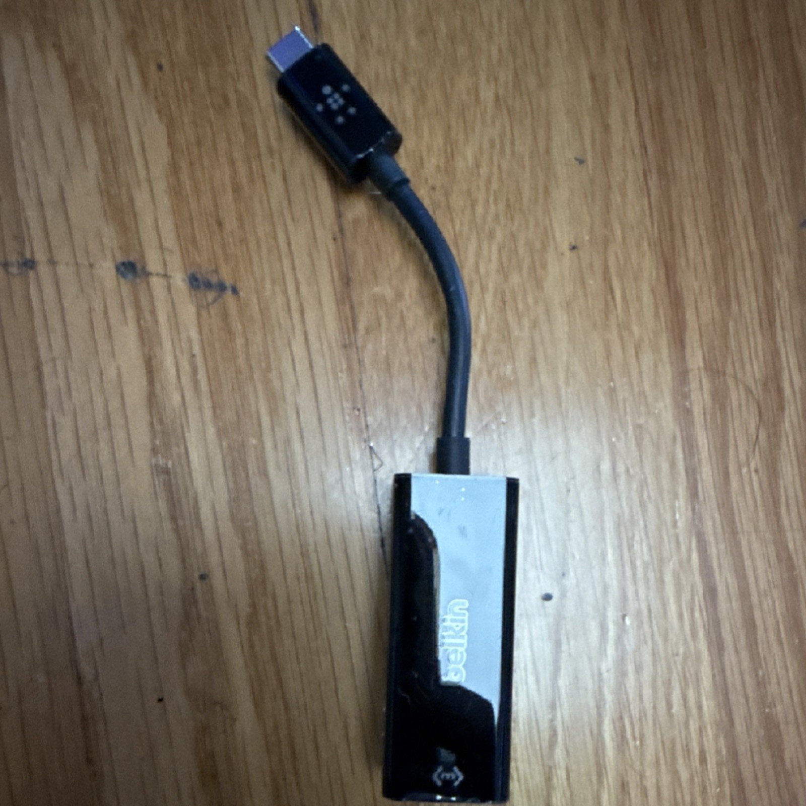 Belkin USB-C to Ethernet Adapter Portable Black B2B048