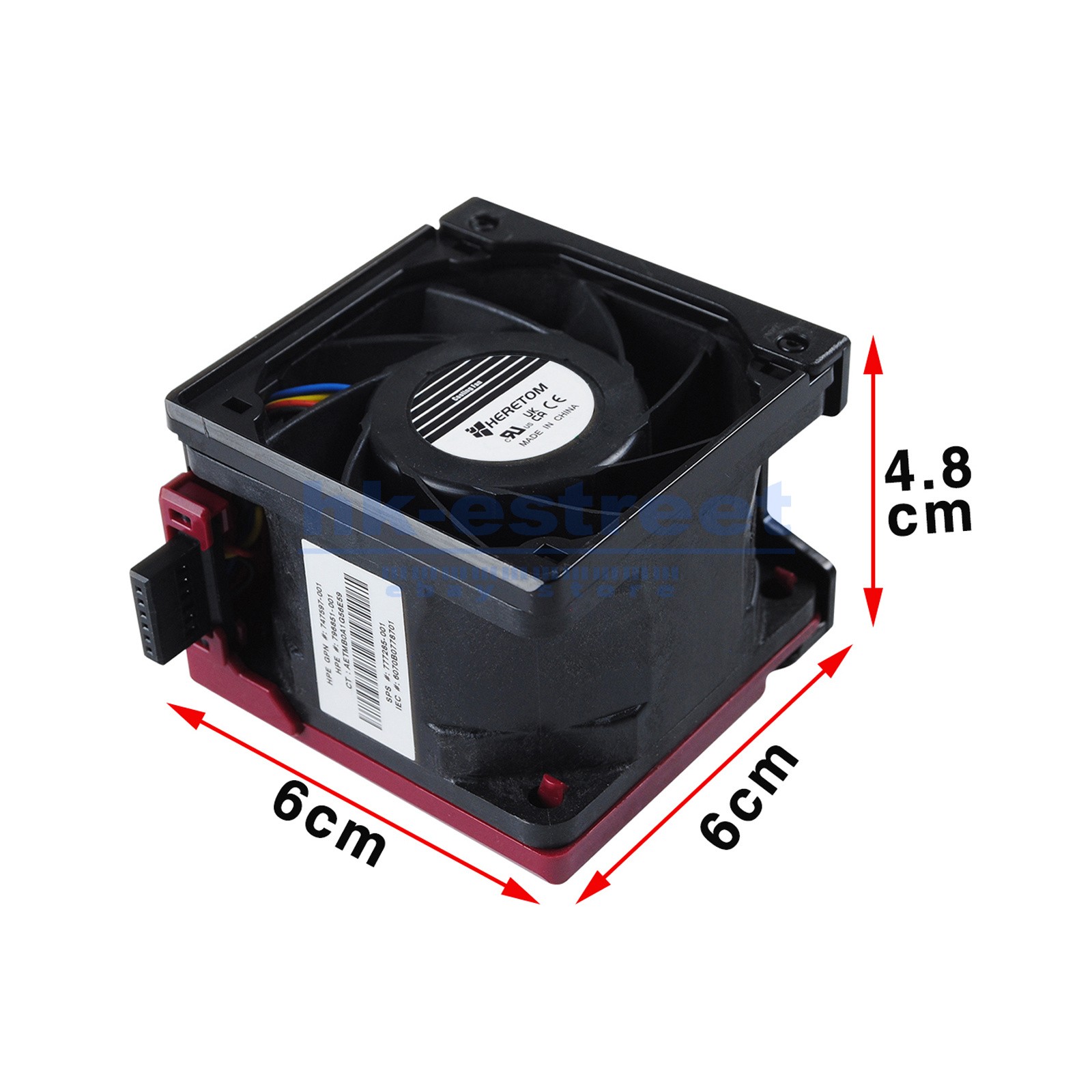 for HPE Cooling Fan DL380 G9 DL380p G9 DL388 G9 747597-001 796851-001 777285-001