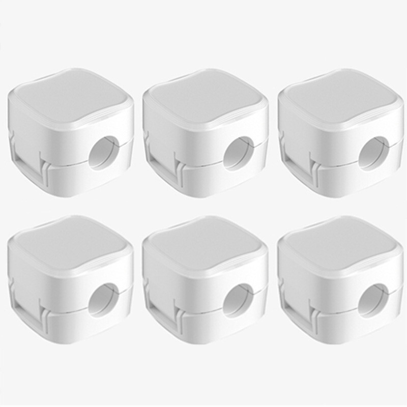 6 Pcs Cord Organizer,Magnetic Desk Cable Clips Management,for Kitchen,Office