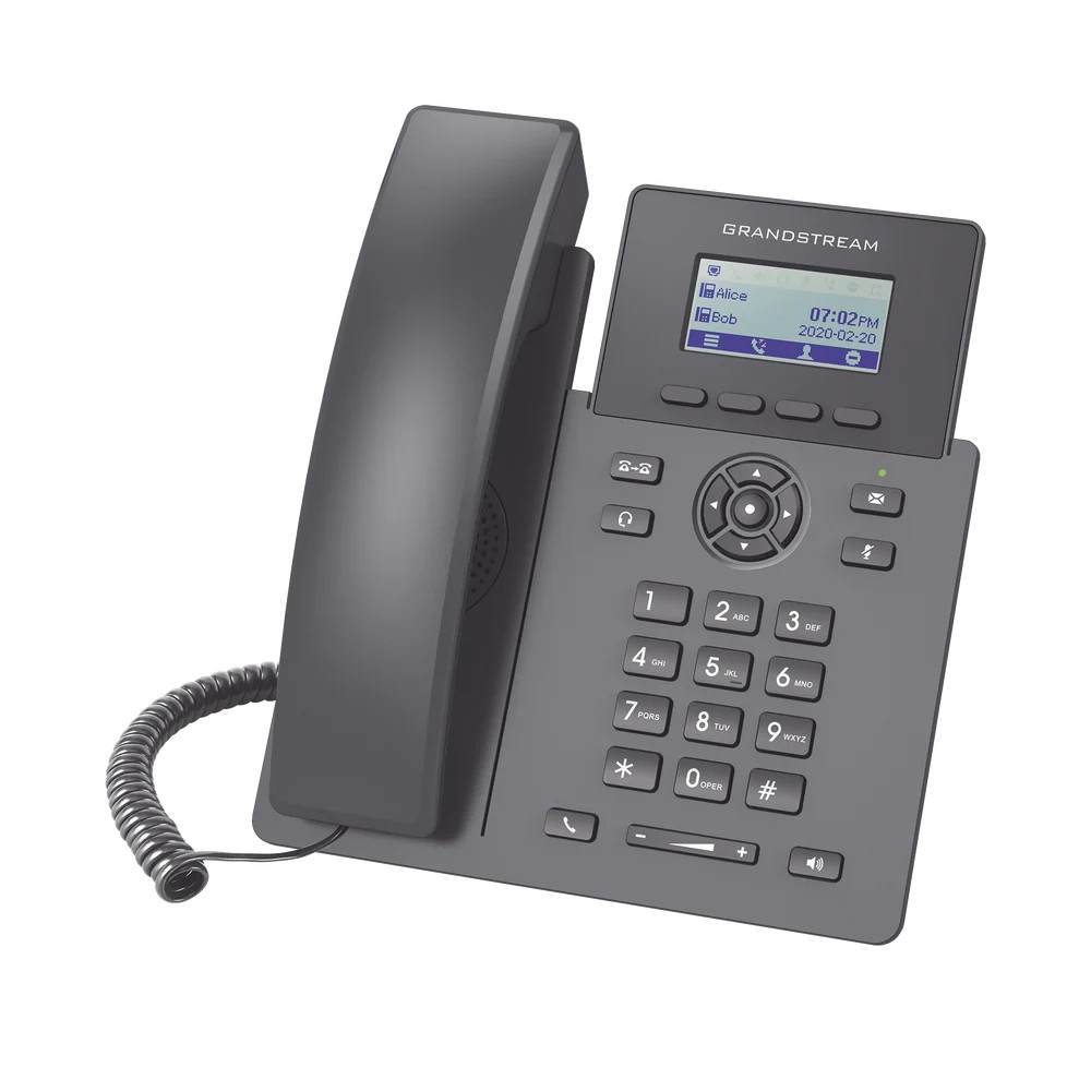 Grandstream GRP2601 Operator Grade IP Phone, 2 SIP lines with 2 accounts, Opus