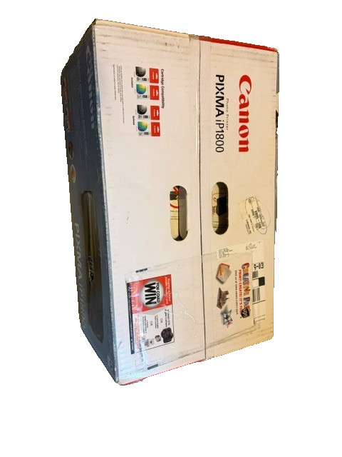 Canon PIXMA IP1800 Digital Photo Inkjet USB Wired Printer Brand New Sealed 