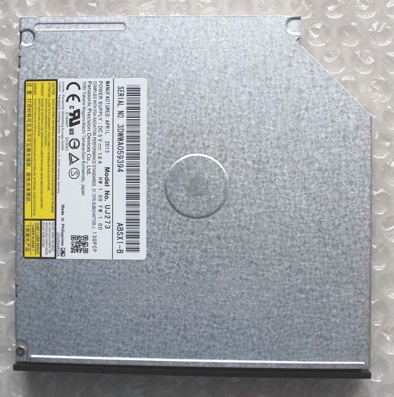 For Panasonic UJ273 UJ272 9.0mm SATA 6X 3D BD-RE BDXL Blu-ray Burner