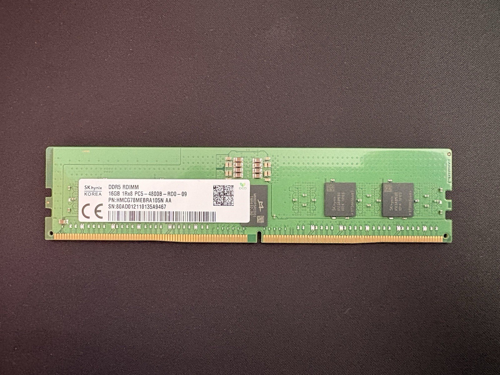Hynix Hmcg78mebra 105N