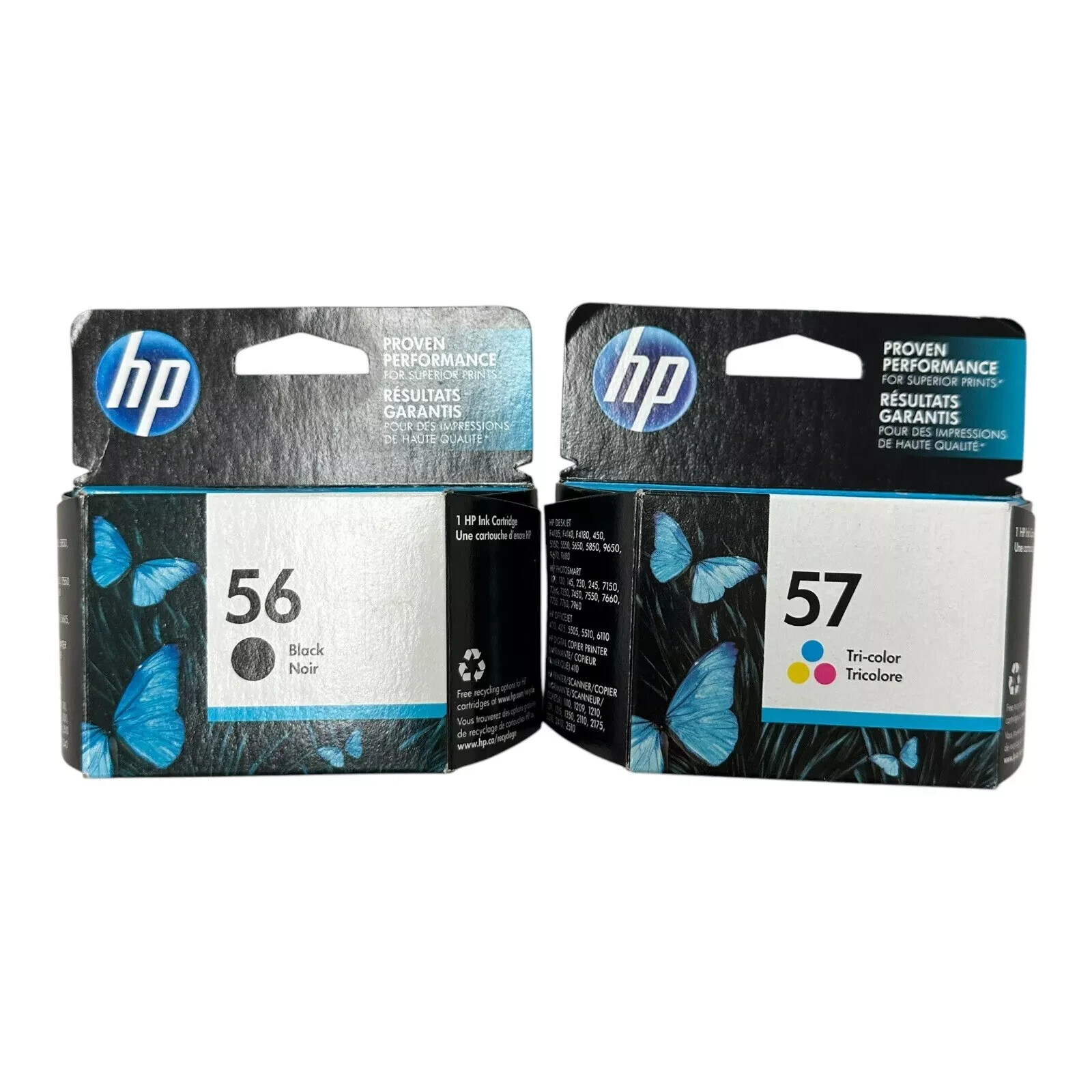 New Genuine HP 56 57 Black Color Ink Cartridge for Officejet 4110 4215 6105