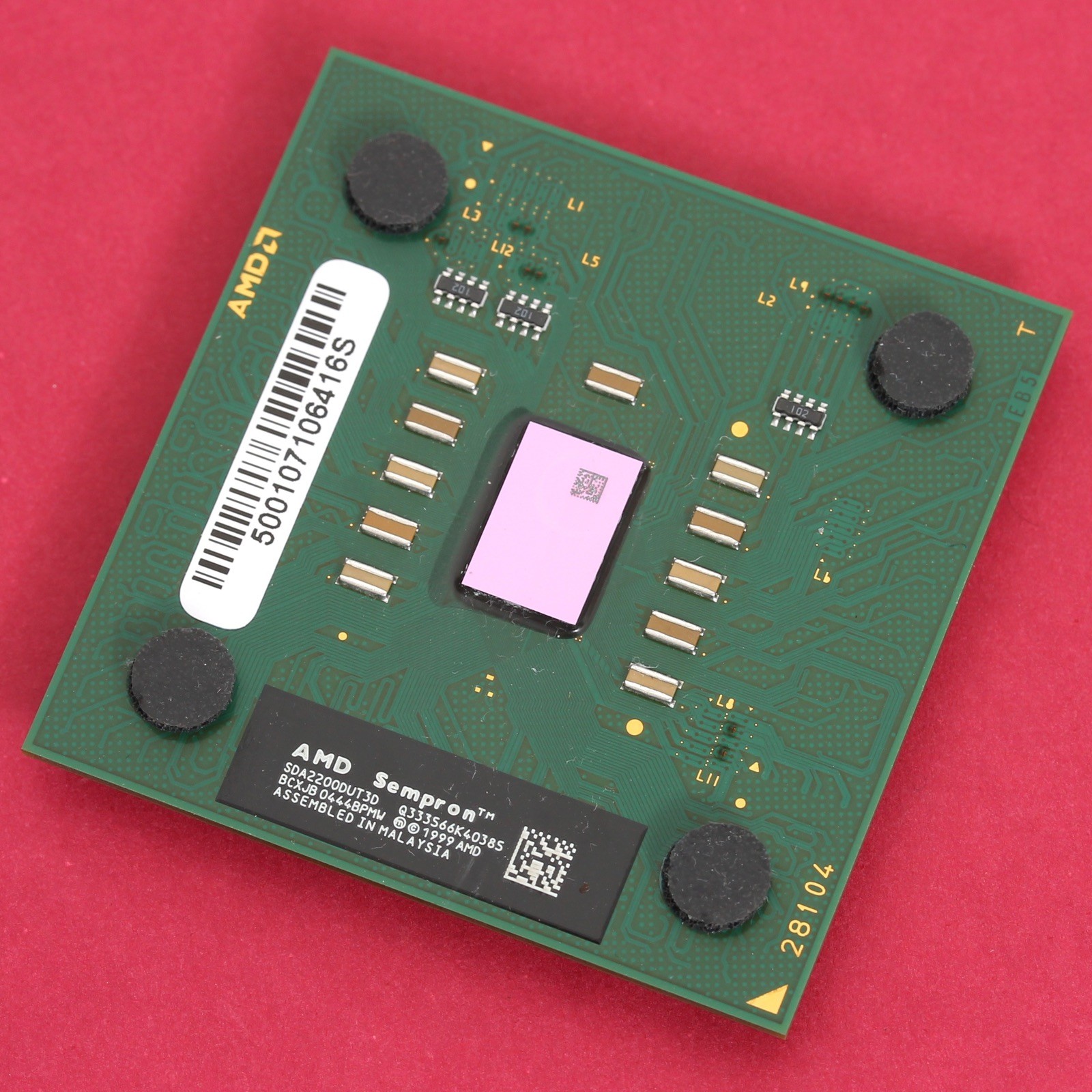 AMD Sempron 2200+ 1.5Ghz 256K CPU Processor Socket A / 462 SDA2200DUT3D