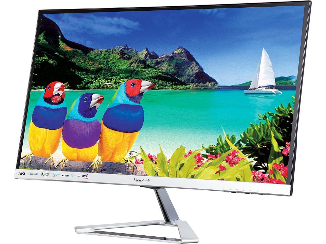 ViewSonic VX2776-smhd 27" Full HD 1920 x 1080 7ms (GTG W/OD) HDMI VGA DisplayPor