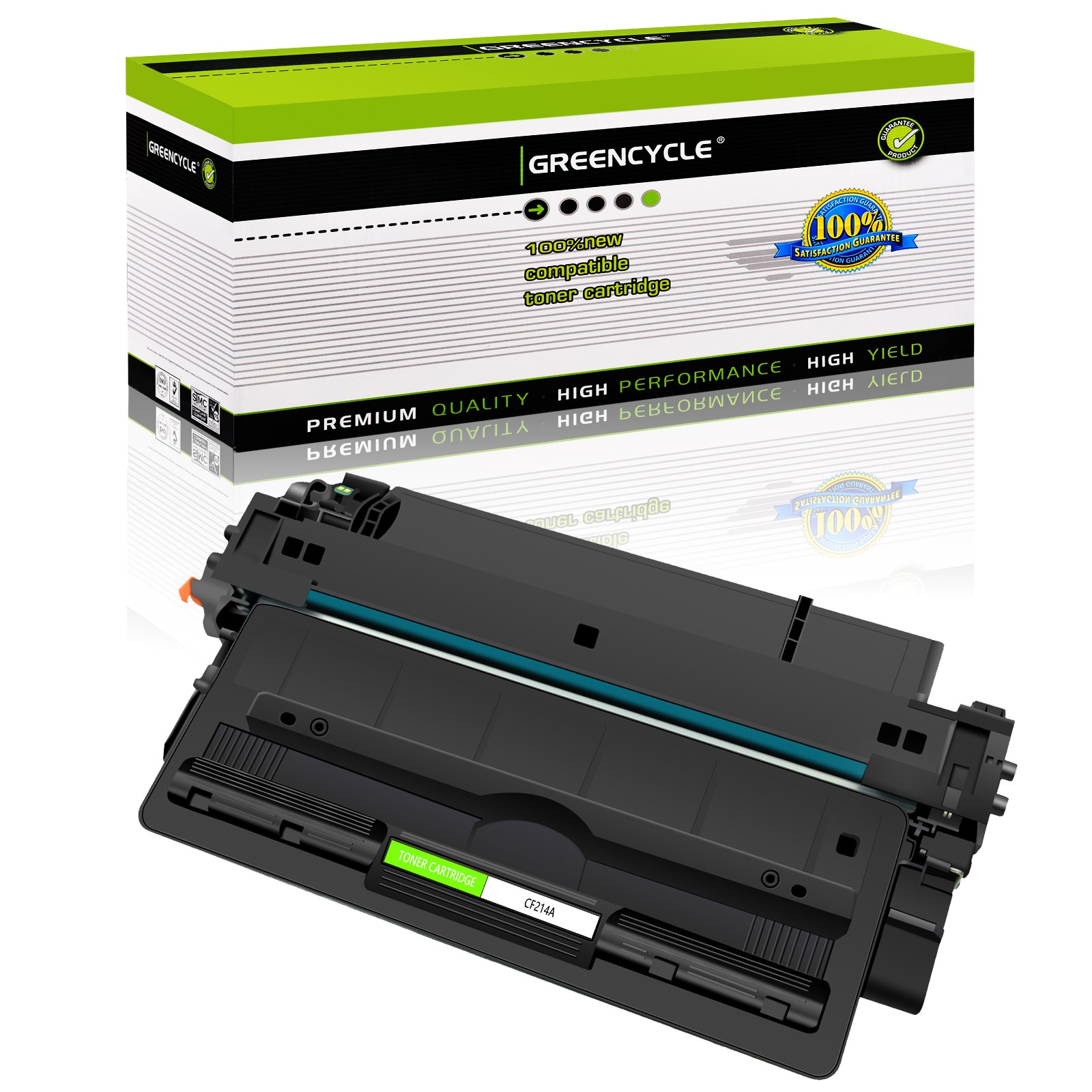 1PK CF214A 14A BK Toner Cartridge For HP LaserJet Enterprise 700 M712dn M712xh