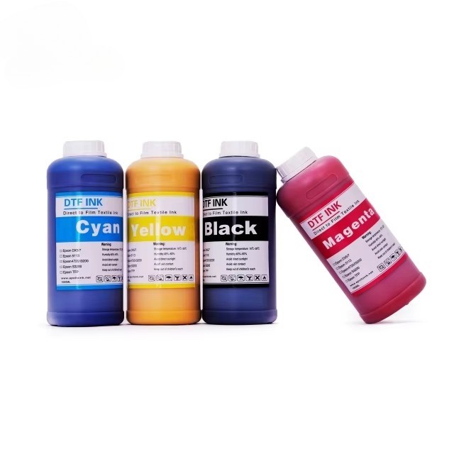 No Clog Printer Paper Dtf Pet Film Ink Dtf White Dtf Ink for Epson 4color/set