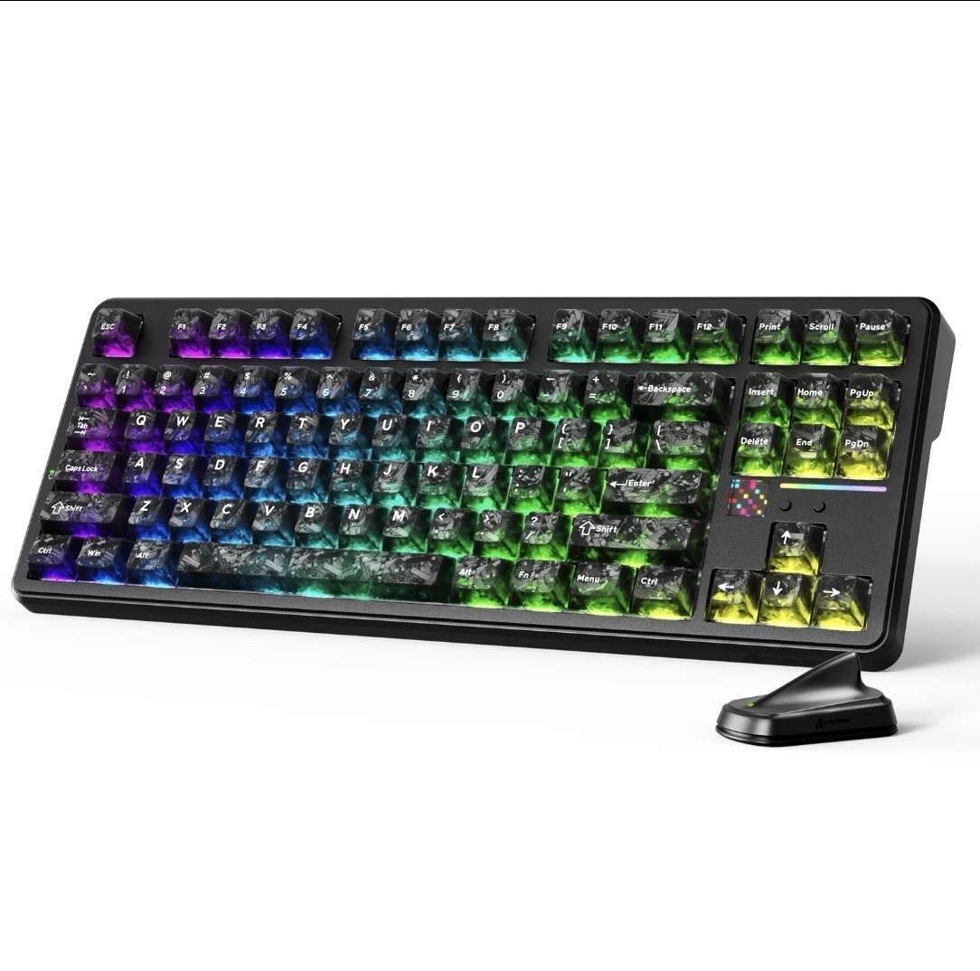 Attack Shark x Mambasnake X87 Ultra Magnetic 8k Polling Keyboard Open box New